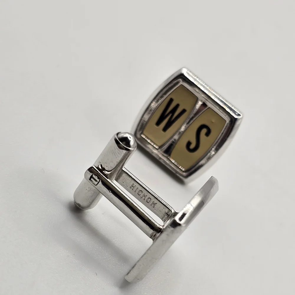 VIntage Initial Cufflinks